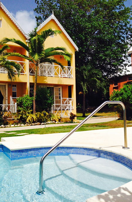 Ajoupa Villas Barbados, Holiday villa rental with pool.